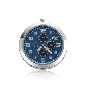 1 x IPX3 Waterproof Multi-Hands Luminous Quartz Clock 24 Hours Day Date - Suitable for Car Interiors and Home Décor