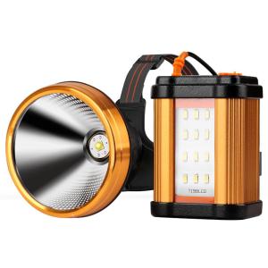 DENGTUTENG | High-power Rechargeable Bright Headlamp Yellow Light