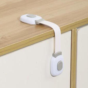 Child Lock Drawer Cabinet Door Lock Invisible Switch Baby Anti Pinch Hand Protection Adjustable Safety Locks No Damage Furniture