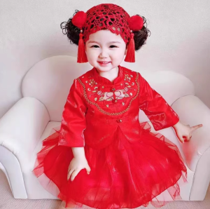 Adorable Baby Toddler Hairband Wig Fringe Headband Childrens Cosplay Hair Accessories Infant Trendy Small Cheeky INS Styling