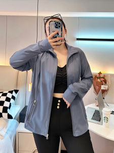 Áo Khoác Yoga Cỡ Lớn Cho Nữ Áo Chạy Bộ Buổi Sáng Dài Tay Rộng Rãi Áo Khoác Cardigan Thể Thao Thường Ngày Áo Khoác Ngoài Màu Trơn