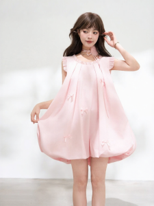 KEIKO | Cute and Cool Style Ruffled Puff Sleeve Dress