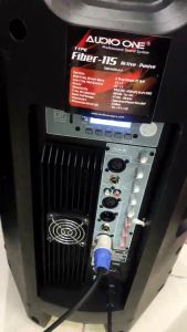 Speaker FIBER EV115 AUDIO ONE AKTIF Bluetooth 15IN - Speaker Fiber 12-15 inch Active PASIF Monitor Panggung - ORIGINAL GARANSI