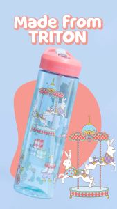 SundayMonday กระติกน้ำ TRITON 400ml ล้างทำความสะอาด ไม่หก ตกไม่แตก