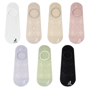 JIAZINI | Invisible Boat Socks Thin Ice Silk Anti-slip Womens Summer Socks