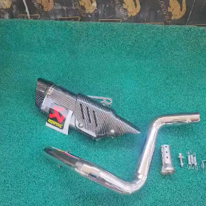 Duke 200/400 v1 Akrapovic k10 with silencer