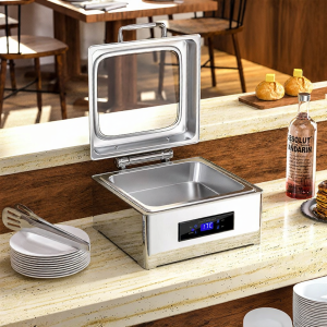 Electric Heated Food Warmer Hydraulic Visual