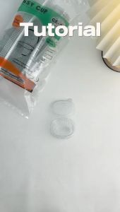 Cup Mika Pudding Agar Saos Jelly Tutup Sambung isi 50 Pcs/ 35ml 60ml 70ml / FOOD GRADE