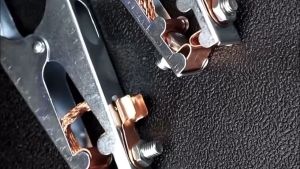 300A/500A Soldering Welding Earth Clamp Cable Copper Grip Clip Welding Accessories