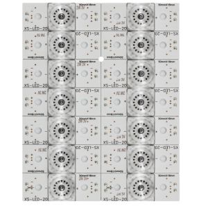 50pcs Aluminum substrate 3V/6V large particle LED concave convex mirror general purpose LCD TV screen backlight strip lamp beads