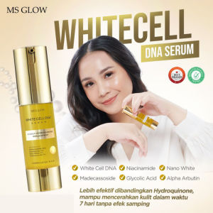 MS GLOW Paket White Cell DNA - isi 4 | White Cell DNA New Series | MS GLOW ORIGINAL