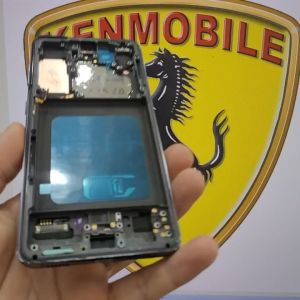 Màn Hình tương thích SS S21 / S21 5G / G991 Loại OLED và ZIN Hãng Liền Khung (tặng keo dán)