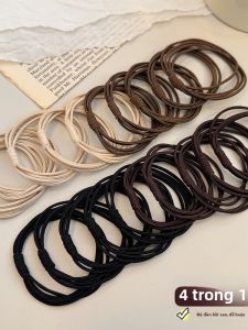 WAMEN | Elastic And Durable High Ponytail Hair Bands For No Damage Tying
