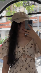 Mũ Beret Vải Cotton Dày Dặn Cidu MN03