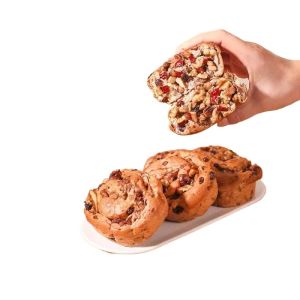 Healthy Whole Wheat Nut European Style Bread Snack Lightweight Meal Replacement Grain Breakfast Satiety Delicious One Piece
