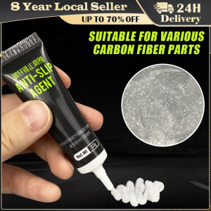 Carbon Fiber Anti Slip Agent MTB Road Bike None-Slip Grease Handlebar Anti-Slip Paste Frame Stem Surfaces Protection Bike Grease