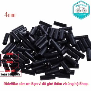 Mũ Bịt Ống Dây Đề Dây Phanh Xe Đạp 4mm 5mm – Nhựa Cao Cấp Bền Chắc – Bộ 10 Cái