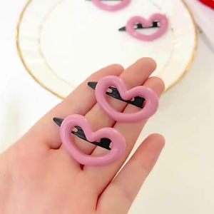Clip Star Love Core Wanita Jepit Poni Lucu Aesthetic ala Korean Girly Cute Hair Clips Fashion Style