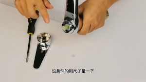 Keran Mixer Gagang/Keran Air Hot And Cold/Kepala Kran Pengganti/Dingin Bermanfaat 35mm /40mm Lever Handle Pengganti