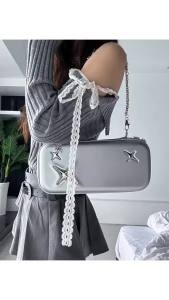 AJAZZ | New Portable Retro Silver Switch Game Console Storage Bag Eva Hard Handbag Switch2/Switch/Switch OLED Gaming Accessories Gift