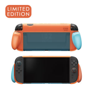 New Savage Raven by Skull & Co. Grip Case With Replaceable Ergonomic Grip Protective Case for Nintendo Switch 2 NS2 Game Console