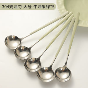 ช้อนสตีลไนคร์ 304 ขนาดใหญ่สำหรับใช้ในบ้าน ช้อนกินข้าว ช้อนตักน้ำ ช้อนส้อมะม่วง ช้อนขนาดใหญ่ ช้อนแบบมีหัวแหลม