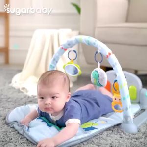 SGR14 SUGAR BABY MY PIANO PLAYMAT BABY GYM MUSIK MAINAN RATTLE LAMPU / MAINAN GYM BAYI