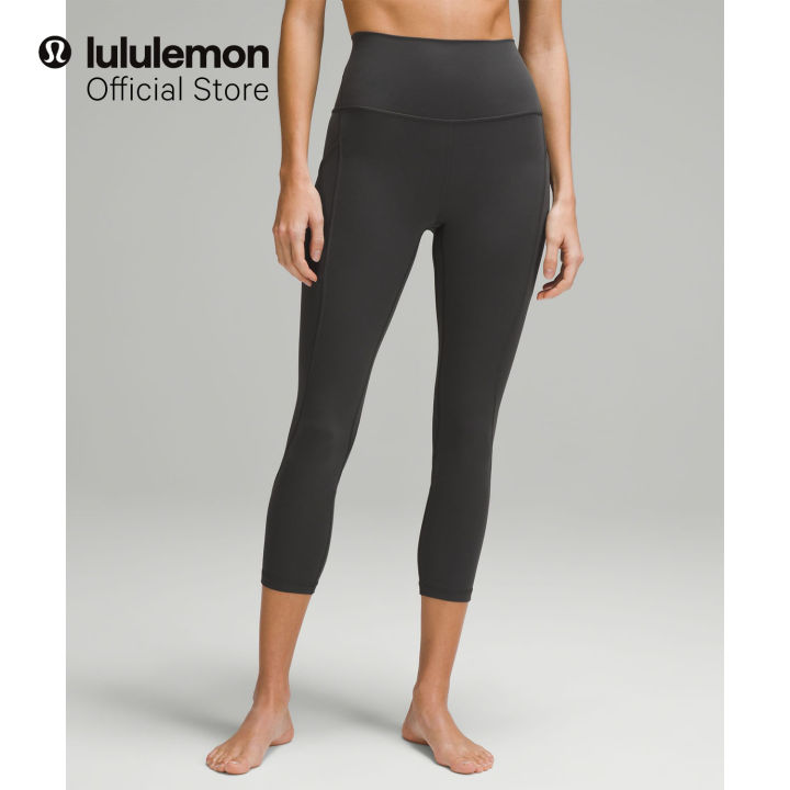 Online Exclusive lululemon Women s Align High Rise Crop 23 Pockets Lazada Singapore