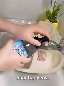 Japan Original Shoes Cleaning Foam White Shoes Cleaner Wash-Free Shoes Whitener Deodorization Sneaker Cleaner Stain Remover 99.9% Anti-Bacterial