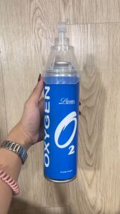 LAVEN OXYGEN ออกซิเจนกระป๋อง บริสุทธิ์เข้มข้น ใช้สำหรับสูดดมเพื่อความสดชื่น บรรจุ 8 ลิตร / THE CLINIC HUB