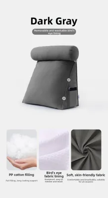 ZHIMENGREN | Lumbar Support Cushion Bed and Sofa Pillow