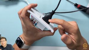 ทูย่าสวิตช์ปุ่มกดอัจฉริยะพร้อมปลั๊ก WiFi ต่อสายดินได้ Tuya WiFi Wall Switch TB20 Google Alexa