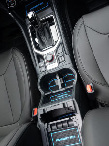 Subaru Forester XV Crosstrek 09-25 Anti-Slip Door Slot Mat Water Cup Mat Interior Car Accessories Latex Material Storage Tray Mat