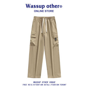 Casual Utility Trousers Wide Leg