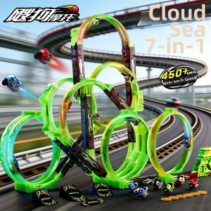 JINGDATOYS | Bộ Đồ Chơi Xe Máy Đường đua Cho Bé Trai 3 Tuổi Trở Lên