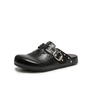 Belle | Buckle Slip-on Loafers