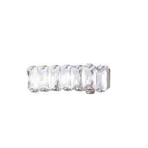 Mini Sparkling Rhinestone Hair Clip Womens Small Size Forehead Bangs Side Hair Accessories Korean Style Magic Girl