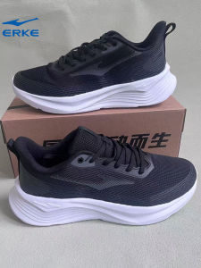 Giày Chạy Bộ Nam Erke Phong Cách Mới Giày Thể Thao Nhẹ Thoáng Khí Đế Mềm Hấp Thụ Sốc Khoét Sâu Bằng EVA Giày Chạy Bộ Thoải Mái
