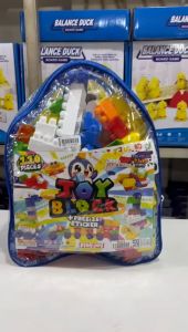 Mainan block isi 102pcs tas edukasi