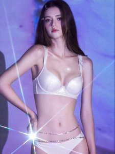 Miss Curiosity | Smoothing and Lift Support Bra Set Thin Summer