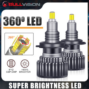 600000LM 800W H7 Led Headlight Bulbs Canbus H1 H8 H9 H11 Fog Lights 9006 Hb4 9005 Hb3 360 3D LED Auto Lamp Super Mini Diodes