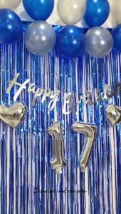 Paket Set Balon Dekorasi Ulang Tahun / Perlengkapan Pesta Ulang Tahun Simple