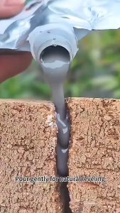Crown Caulking Glue Cement Quick-Drying Waterproof Sealant for Concrete Slab Repair - Black and Grey 1 Pc 2 Pcs 3 Pcs