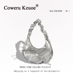 Ruffled Strap Shoulder Bag Cloud Bag