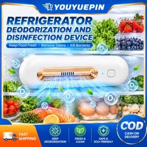 YOUYUEPIN Smart Air Purifier Deodorizer 2 Working Modes Strong Odor Removal 5V USB Rechargeable Ozone Generator For Kitchen Fridge Wardrobe Pet Area