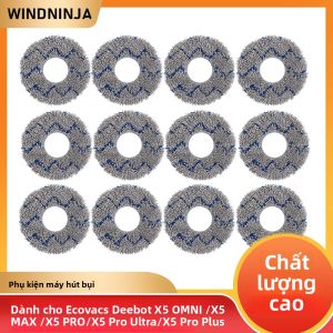 Khăn Lau Nhà Tương Thích Với Dòng Ecovacs Deebot X5 Dùng Cho Máy Hút Bụi Robot X5 OMNI/X5 PRO/X5 MAX/X5 Pro Ultra Phụ Kiện Thay Thế