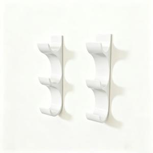 Two-piece Set Food Wrap Holders Utility Racks Capable Of Holding 3 Rolls Of Kitchen Paper Food Wrap And Aluminum Foil