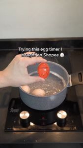 DuaWarna Egg Timer: Alat Pengukur Kematangan Telur Rebus