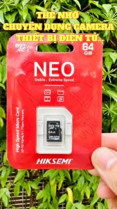 Thẻ Nhớ chính Hãng HIKSEMI 128GB/64GB/32GB Chuyên Dùng Cho CAMERA và Điện Thoại Class 10 (BH 60 tháng đổi mới)