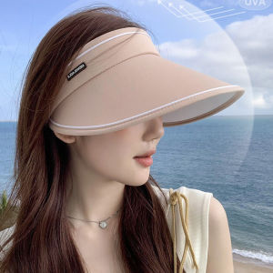 หมวกเปิดหัว หมวกผ้าผู้หญิง หมวกพับได้ หมวกแฟชั่น หมวกเกาหลี หมวกกันแดด UV หมวกกันแดด หมวกปีกกว้างครึ่งหัว หมวกครึ่งหัว หมวกปีกกว้าง หมวกแฟชั่น